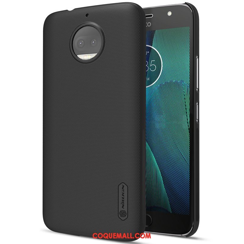 Étui Moto G5s Plus Protection Membrane Téléphone Portable, Coque Moto G5s Plus Délavé En Daim Haute