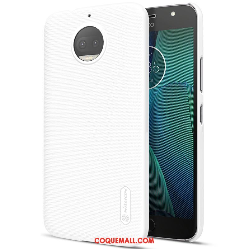 Étui Moto G5s Plus Protection Membrane Téléphone Portable, Coque Moto G5s Plus Délavé En Daim Haute