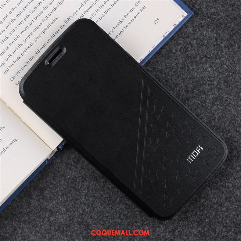 Étui Moto G5s Étui En Cuir Étoile Téléphone Portable, Coque Moto G5s Membrane Incassable