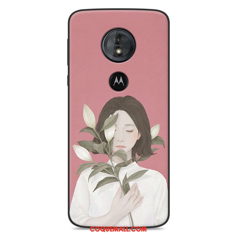 Étui Moto G6 Play Art Protection Vert, Coque Moto G6 Play Personnalité Tout Compris