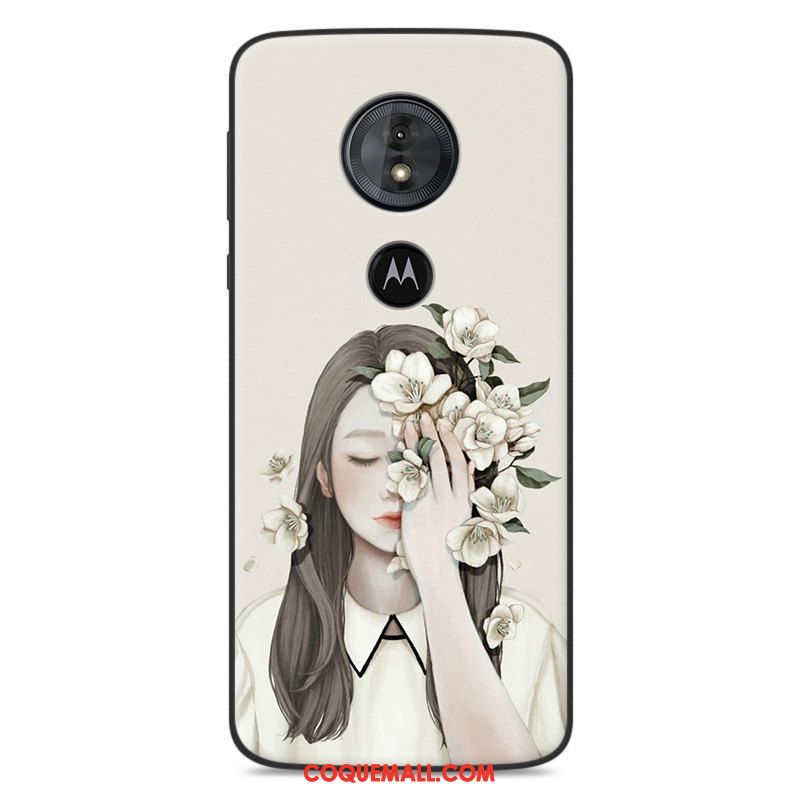 Étui Moto G6 Play Art Protection Vert, Coque Moto G6 Play Personnalité Tout Compris