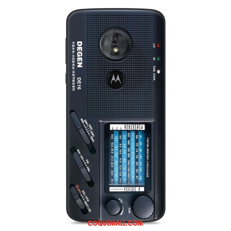 Étui Moto G6 Play Tendance Téléphone Portable Silicone, Coque Moto G6 Play Drôle Vintage