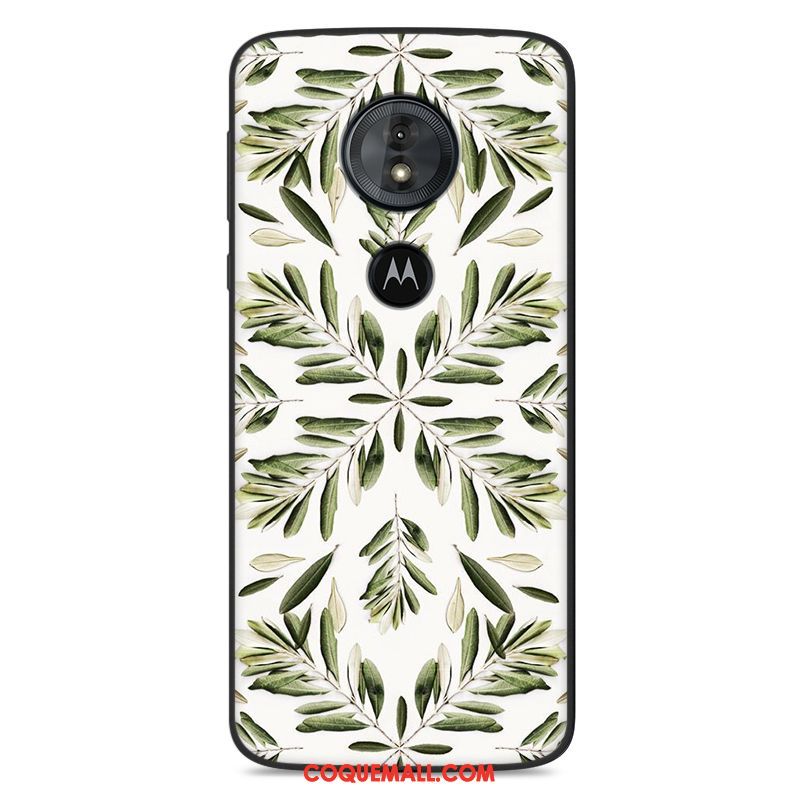 Étui Moto G6 Play Tout Compris Vert Protection, Coque Moto G6 Play Téléphone Portable Silicone