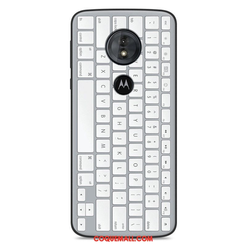Étui Moto G6 Play Téléphone Portable Incassable Tout Compris, Coque Moto G6 Play Personnalité Silicone