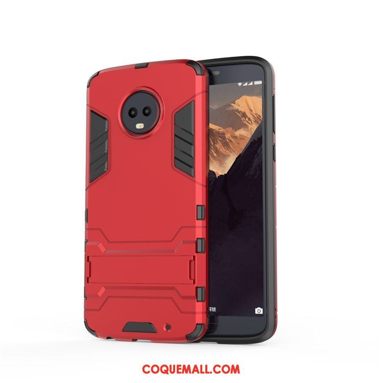Étui Moto G6 Simple Téléphone Portable Protection, Coque Moto G6 Or Business