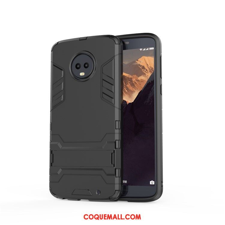 Étui Moto G6 Simple Téléphone Portable Protection, Coque Moto G6 Or Business