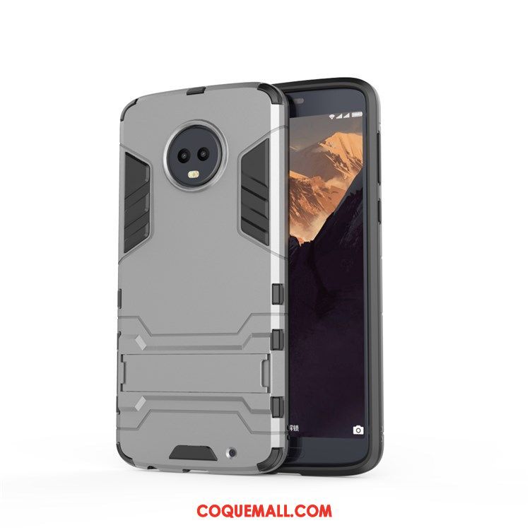 Étui Moto G6 Simple Téléphone Portable Protection, Coque Moto G6 Or Business