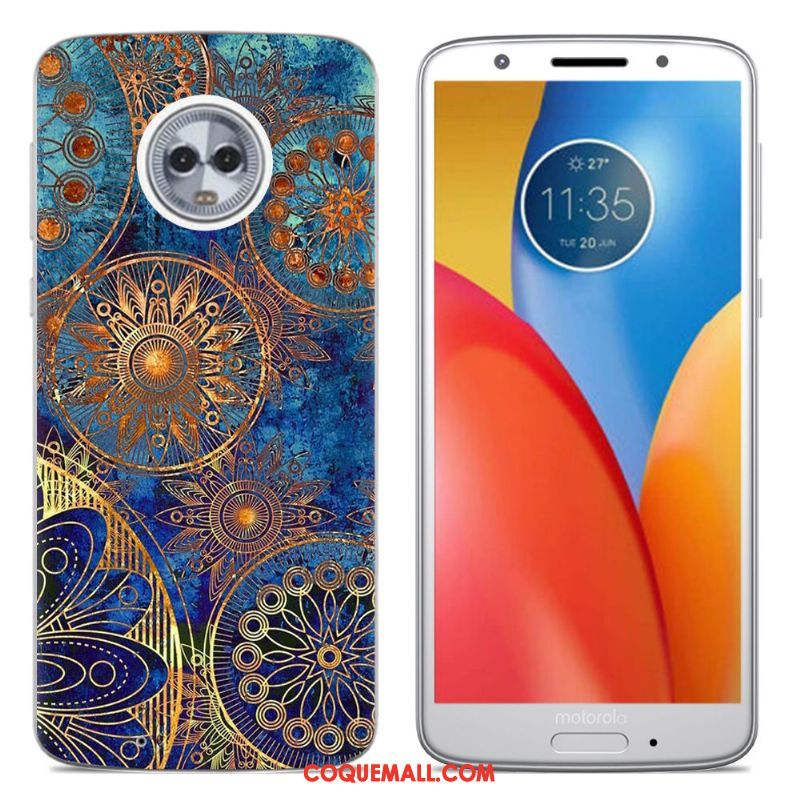 Étui Moto G6 Téléphone Portable Silicone Tendance, Coque Moto G6 Dessin Animé Coque En Silicone