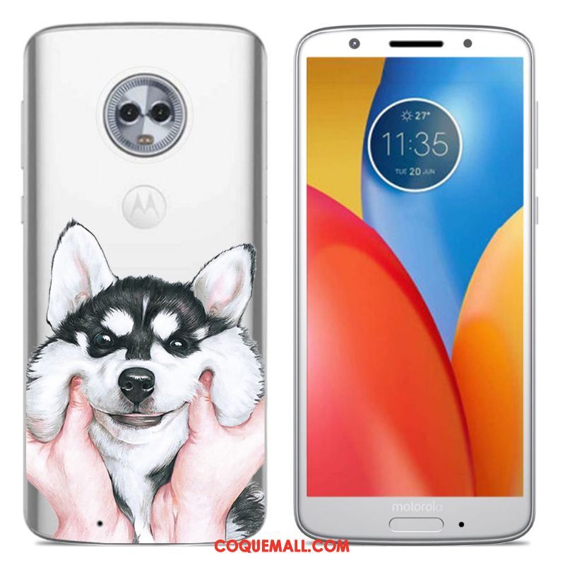 Étui Moto G6 Téléphone Portable Silicone Tendance, Coque Moto G6 Dessin Animé Coque En Silicone