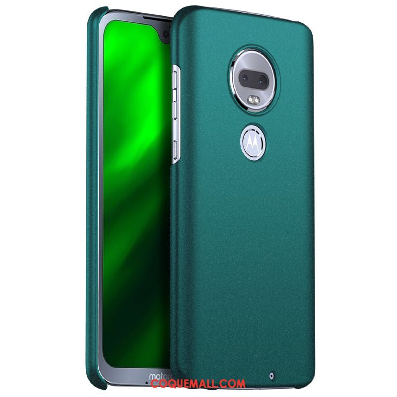 Étui Moto G7 Couleur Unie Délavé En Daim Protection, Coque Moto G7 Tout Compris Incassable Beige