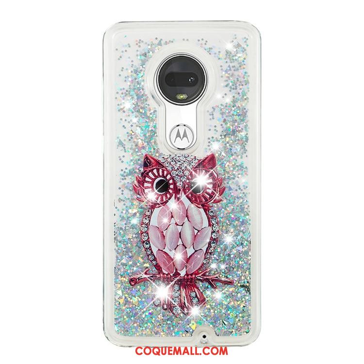 Étui Moto G7 Créatif Or Légères, Coque Moto G7 Incassable Tendance