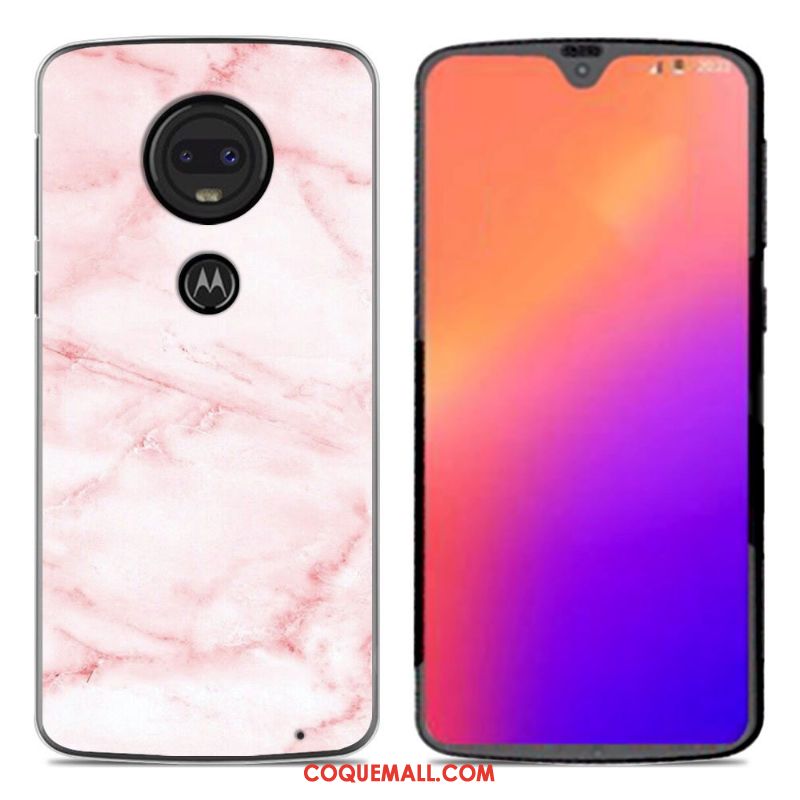 Étui Moto G7 Créatif Personnalité Téléphone Portable, Coque Moto G7 Dessin Animé Nouveau