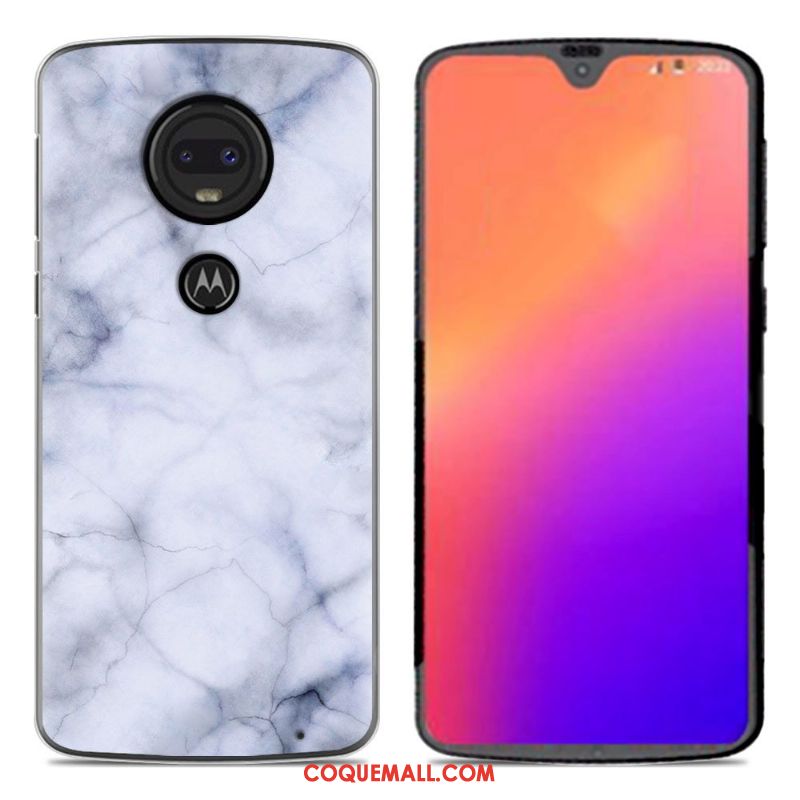 Étui Moto G7 Créatif Personnalité Téléphone Portable, Coque Moto G7 Dessin Animé Nouveau