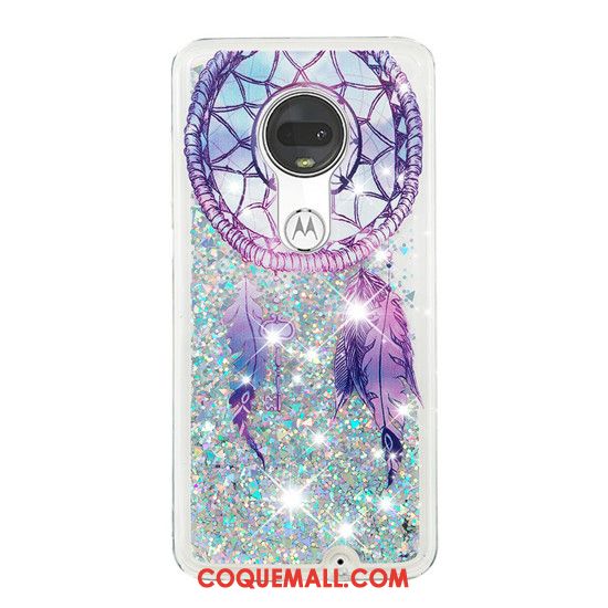 Étui Moto G7 Ornements Suspendus Dessin Animé Ballon, Coque Moto G7 Incassable Quicksand