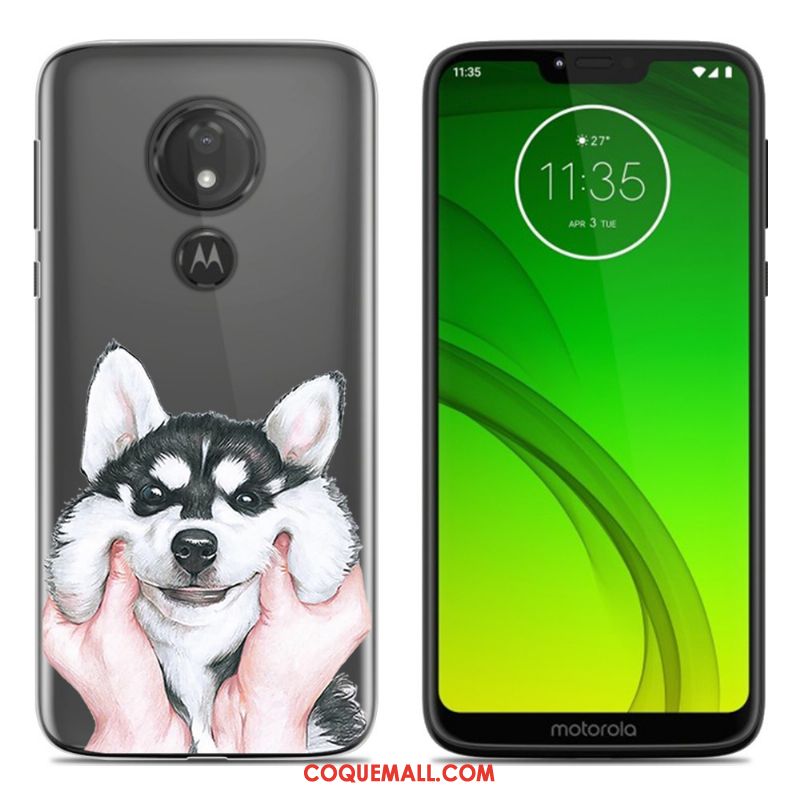 Étui Moto G7 Play Incassable Protection Téléphone Portable, Coque Moto G7 Play Dessin Animé Peinture