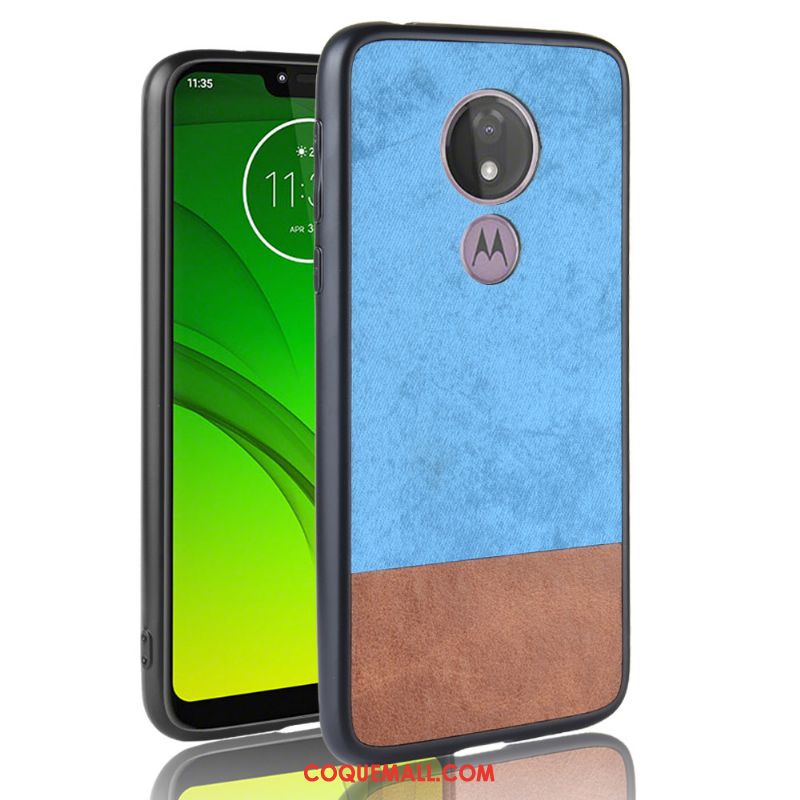 Étui Moto G7 Play Incassable Protection Téléphone Portable, Coque Moto G7 Play Rouge Tout Compris