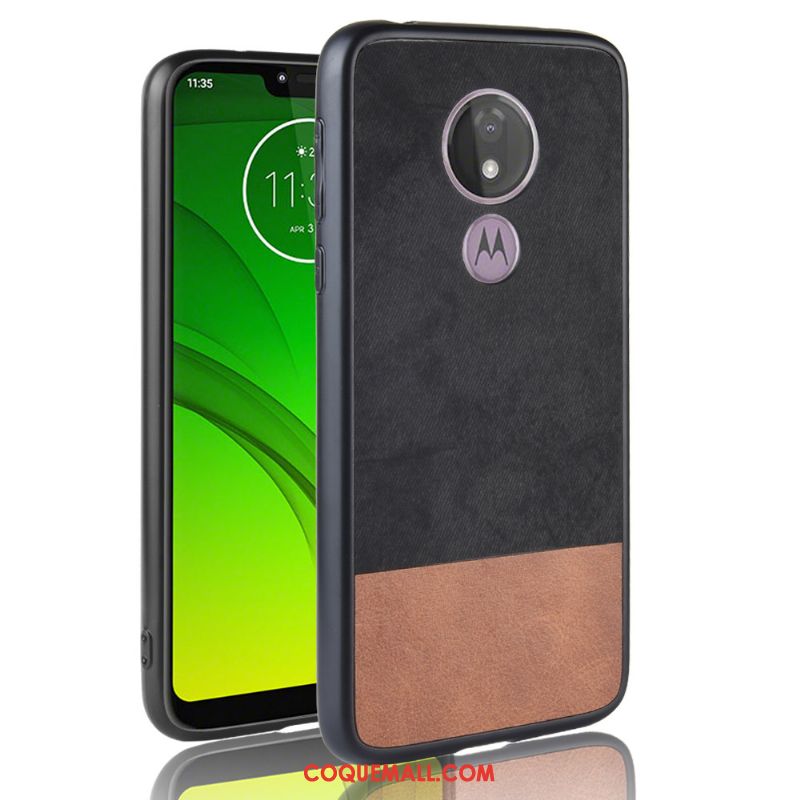 Étui Moto G7 Play Incassable Protection Téléphone Portable, Coque Moto G7 Play Rouge Tout Compris