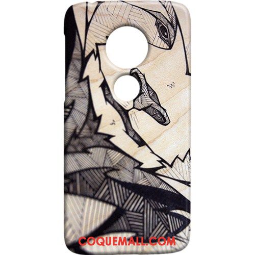 Étui Moto G7 Play Marque De Tendance Téléphone Portable Hip Hop, Coque Moto G7 Play Difficile Rue