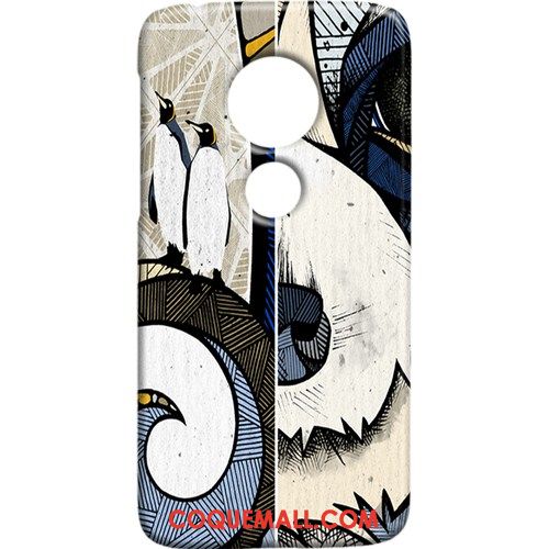 Étui Moto G7 Play Marque De Tendance Téléphone Portable Hip Hop, Coque Moto G7 Play Difficile Rue