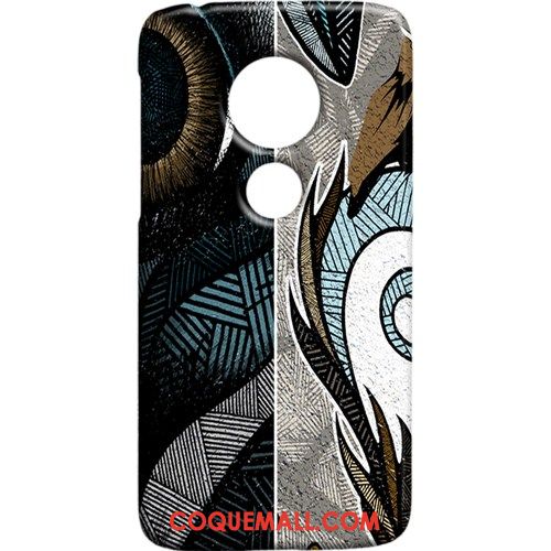 Étui Moto G7 Play Marque De Tendance Téléphone Portable Hip Hop, Coque Moto G7 Play Difficile Rue