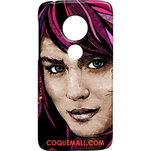 Étui Moto G7 Play Marque De Tendance Téléphone Portable Hip Hop, Coque Moto G7 Play Difficile Rue