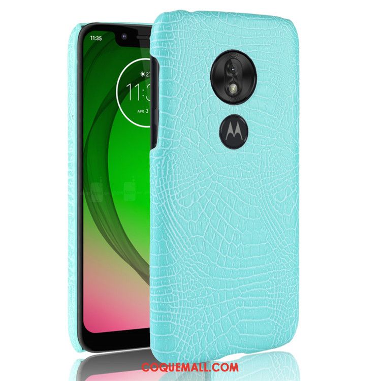 Étui Moto G7 Play Noir Incassable Business, Coque Moto G7 Play Créatif Téléphone Portable