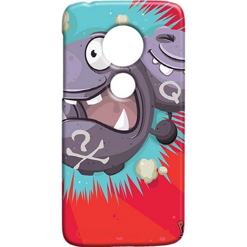 Étui Moto G7 Play Téléphone Portable Délavé En Daim Rouge, Coque Moto G7 Play Vent Mignonne