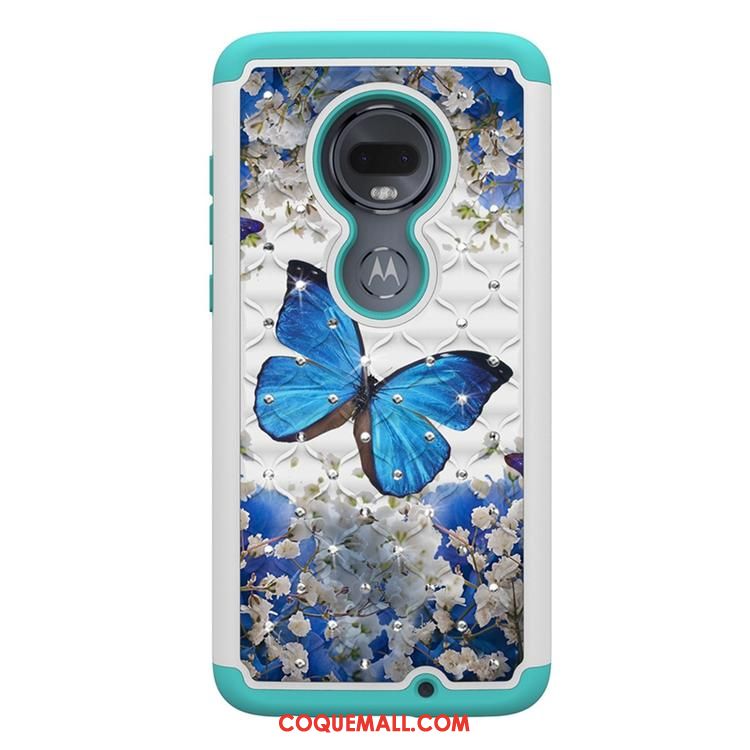 Étui Moto G7 Plus Incassable Nouveau Téléphone Portable, Coque Moto G7 Plus Peinture Dessin Animé