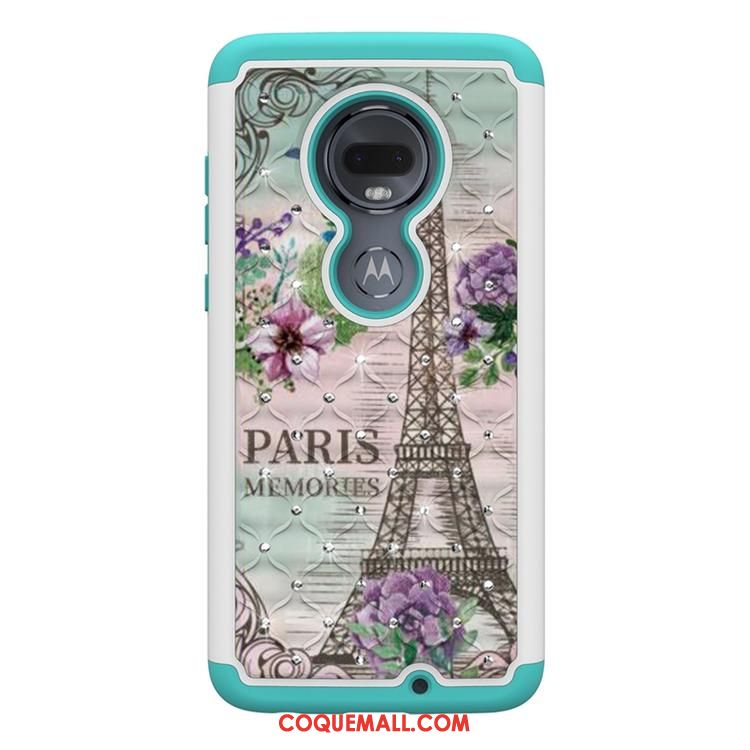 Étui Moto G7 Plus Incassable Nouveau Téléphone Portable, Coque Moto G7 Plus Peinture Dessin Animé