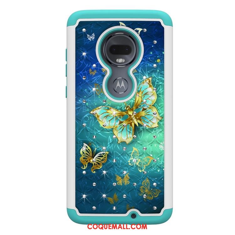 Étui Moto G7 Plus Incassable Nouveau Téléphone Portable, Coque Moto G7 Plus Peinture Dessin Animé