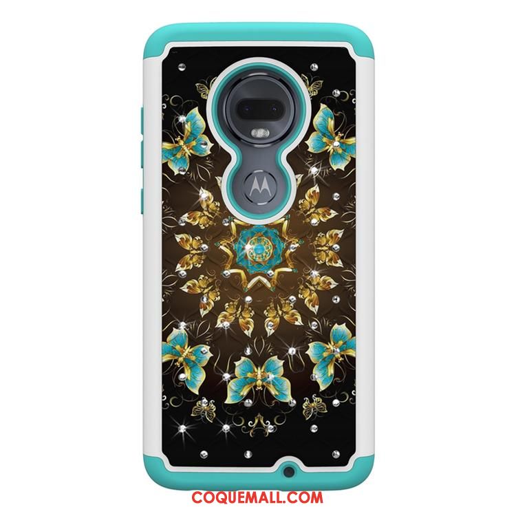 Étui Moto G7 Plus Incassable Nouveau Téléphone Portable, Coque Moto G7 Plus Peinture Dessin Animé