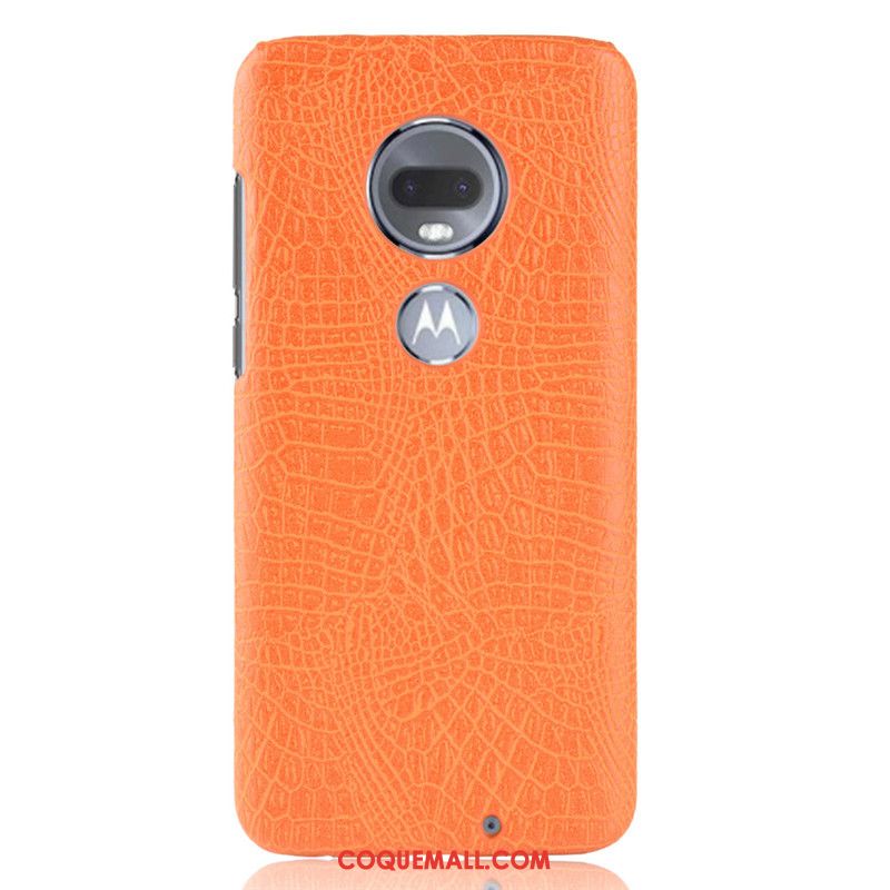 Étui Moto G7 Plus Téléphone Portable Protection Incassable, Coque Moto G7 Plus Difficile Bleu Marin