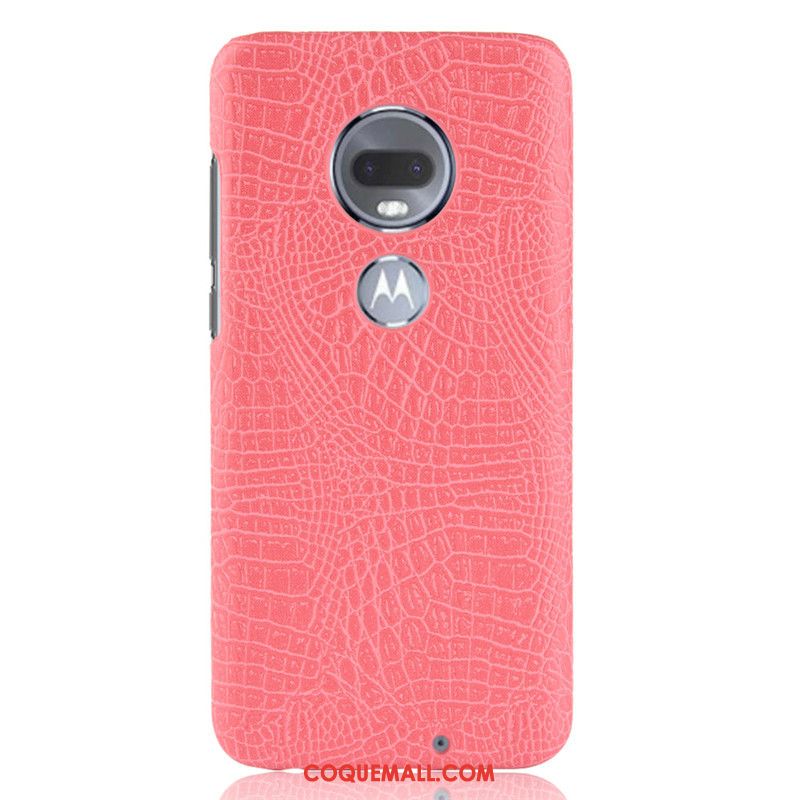 Étui Moto G7 Plus Téléphone Portable Protection Incassable, Coque Moto G7 Plus Difficile Bleu Marin