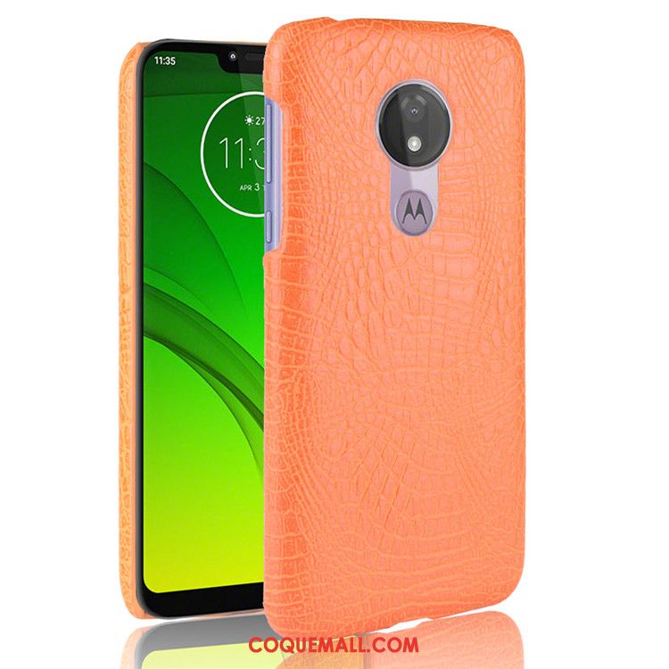 Étui Moto G7 Power Incassable Téléphone Portable Noir, Coque Moto G7 Power Sac Délavé En Daim