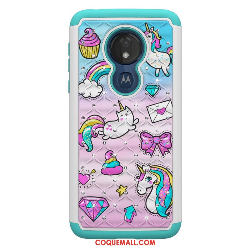 Étui Moto G7 Power Personnalité Dessin Animé Incassable, Coque Moto G7 Power Tendance Nouveau