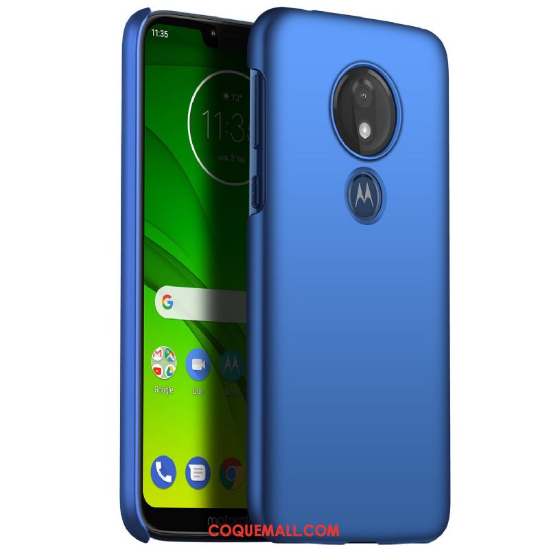 Étui Moto G7 Power Protection Fluide Difficile, Coque Moto G7 Power Tout Compris Téléphone Portable Beige