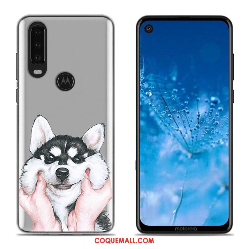 Étui Moto G8 Chaud Téléphone Portable Créatif, Coque Moto G8 Tout Compris Blanc