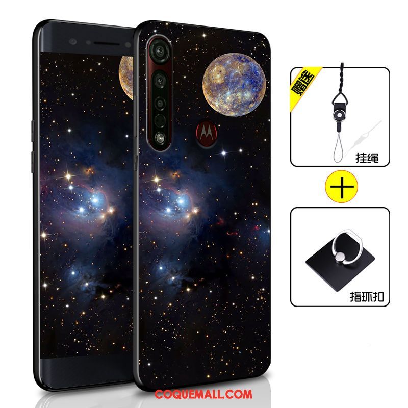 Étui Moto G8 Plus Incassable Tout Compris Fluide Doux, Coque Moto G8 Plus Personnalité Téléphone Portable