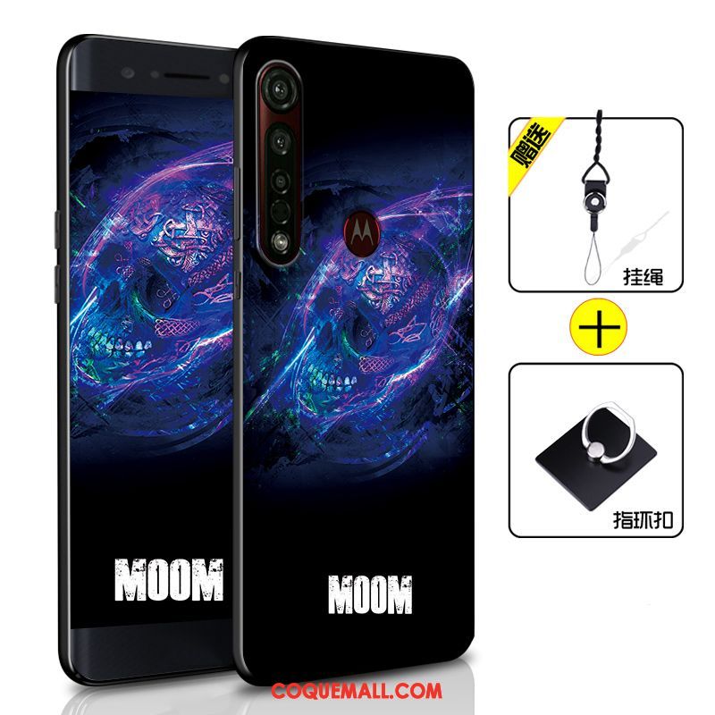 Étui Moto G8 Plus Incassable Tout Compris Fluide Doux, Coque Moto G8 Plus Personnalité Téléphone Portable