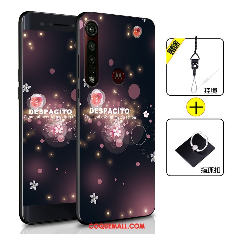 Étui Moto G8 Plus Incassable Tout Compris Fluide Doux, Coque Moto G8 Plus Personnalité Téléphone Portable