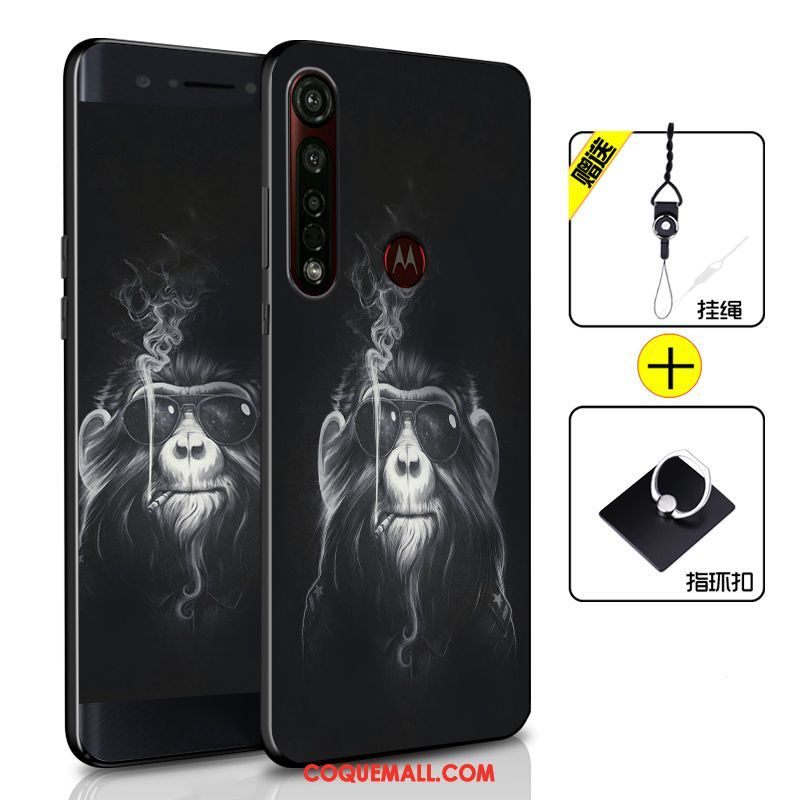 Étui Moto G8 Plus Incassable Tout Compris Fluide Doux, Coque Moto G8 Plus Personnalité Téléphone Portable