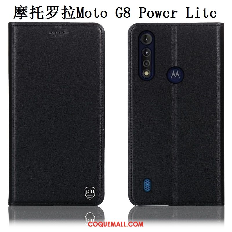 Étui Moto G8 Power Lite Incassable Protection Modèle Fleurie, Coque Moto G8 Power Lite Téléphone Portable Jaune