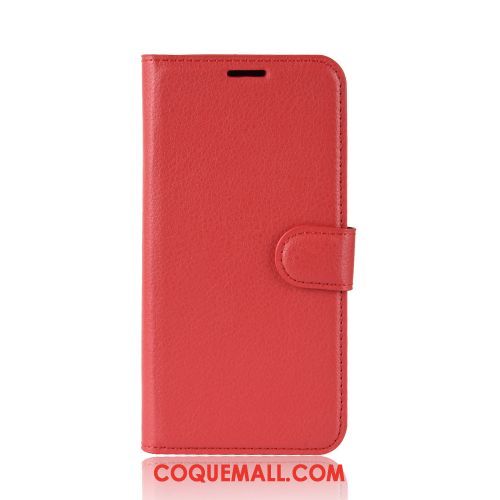 Étui Moto G8 Power Modèle Fleurie Incassable Litchi, Coque Moto G8 Power En Cuir Business