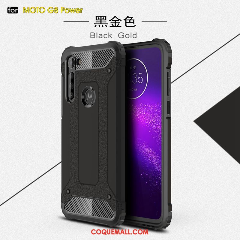 Étui Moto G8 Power Nouveau Incassable Protection, Coque Moto G8 Power Fluide Doux Tout Compris