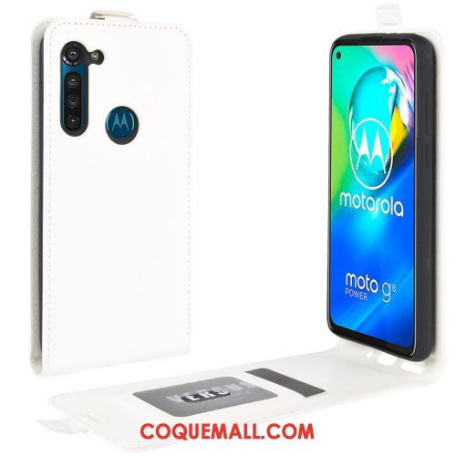 Étui Moto G8 Power Protection Tendance Téléphone Portable, Coque Moto G8 Power Carte Business