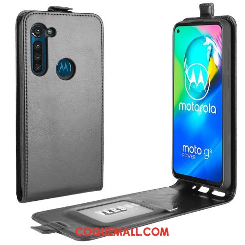 Étui Moto G8 Power Protection Tendance Téléphone Portable, Coque Moto G8 Power Carte Business