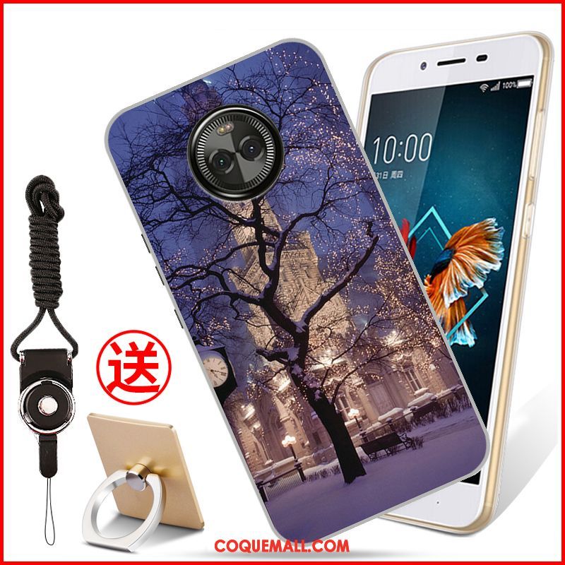 Étui Moto X4 Fluide Doux Gris Protection, Coque Moto X4 Silicone Tout Compris