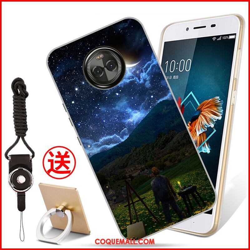 Étui Moto X4 Fluide Doux Gris Protection, Coque Moto X4 Silicone Tout Compris