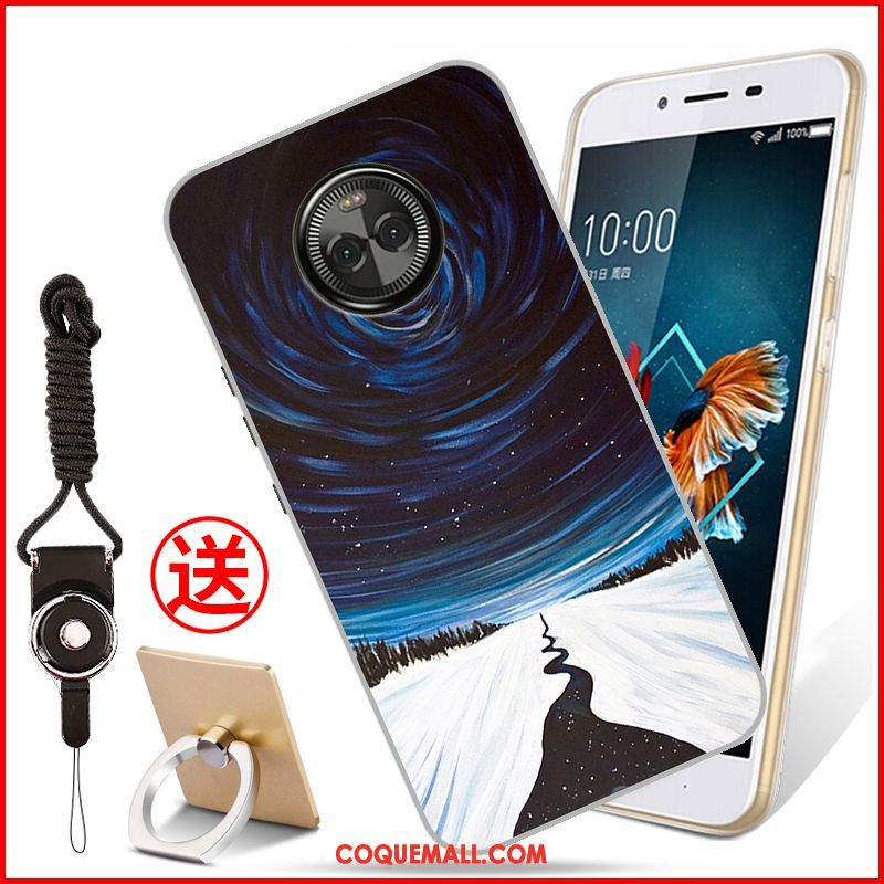 Étui Moto X4 Fluide Doux Gris Protection, Coque Moto X4 Silicone Tout Compris