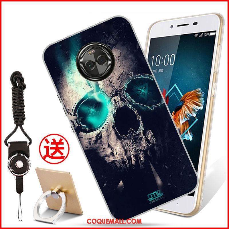 Étui Moto X4 Fluide Doux Gris Protection, Coque Moto X4 Silicone Tout Compris